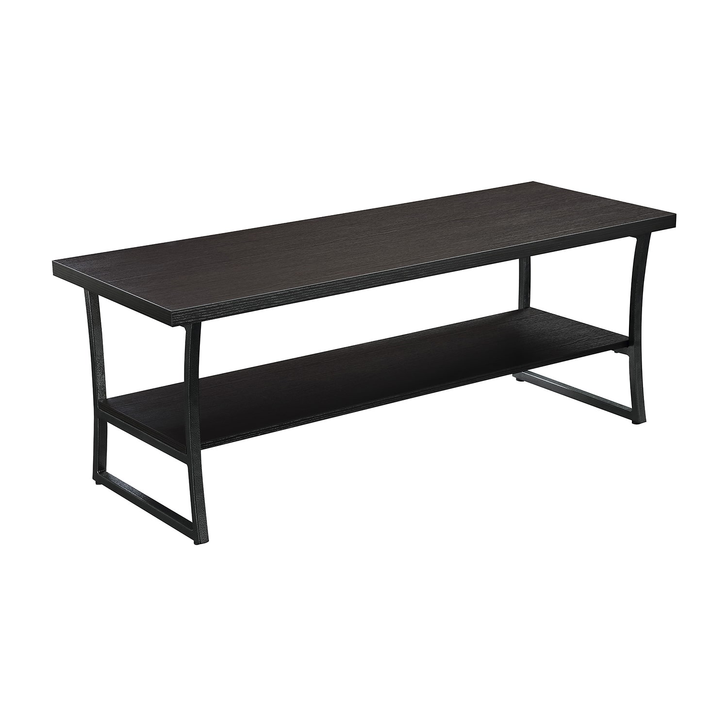 Convenience Concepts X Calibur Living Room Collection Metal Coffee Table