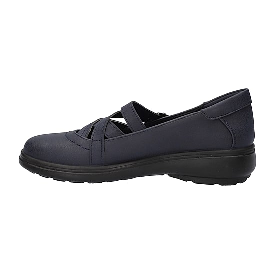 Easy Street Wise Womens Round Closed Toe Mary Jane Shoes