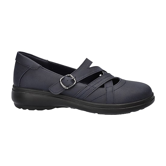 Easy Street Wise Womens Round Closed Toe Mary Jane Shoes