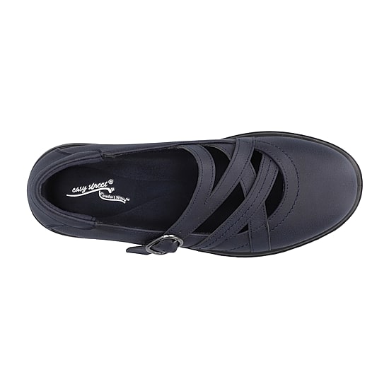 Easy Street Wise Womens Round Closed Toe Mary Jane Shoes
