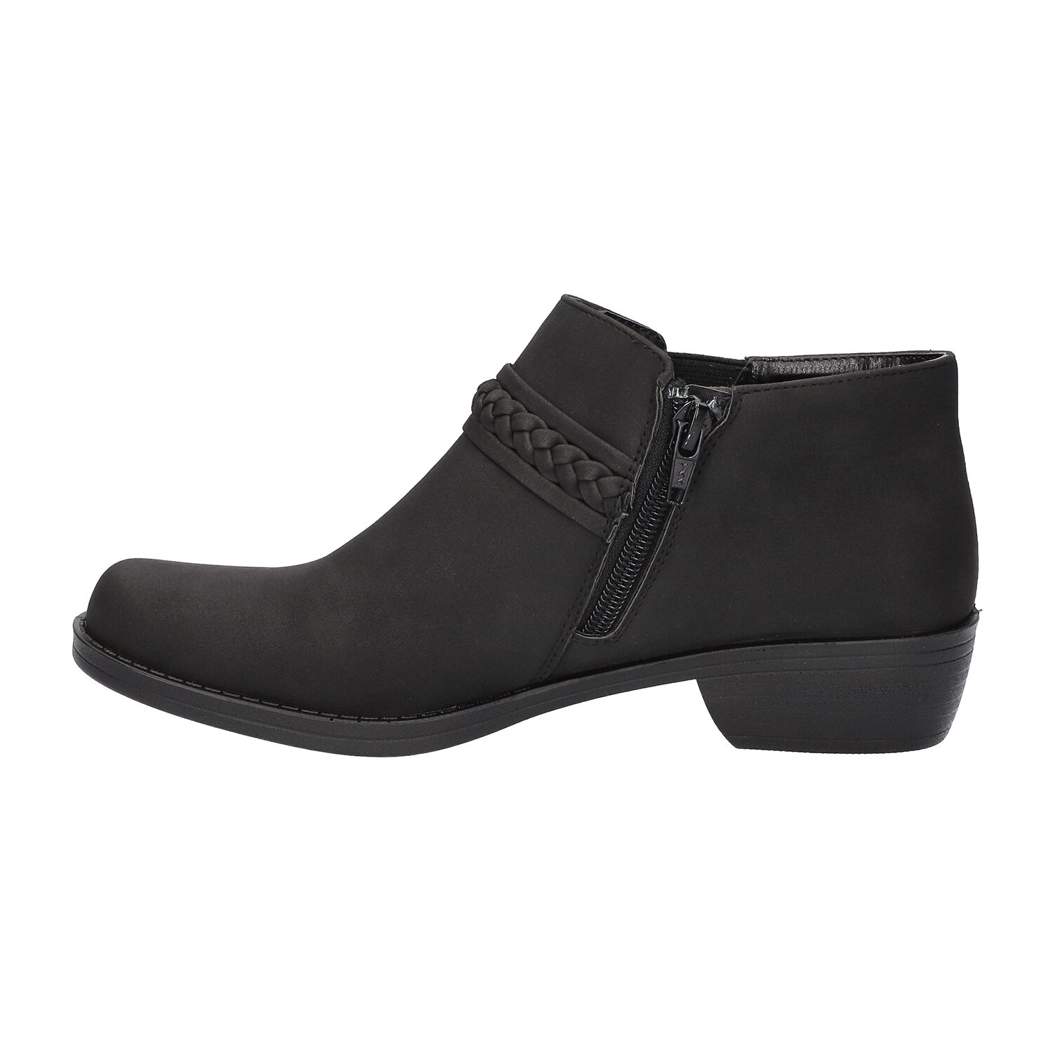 Easy Street Womens Jalia Block Heel Booties