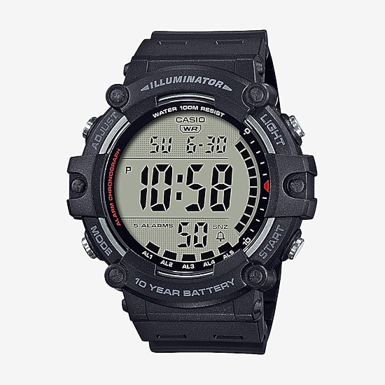 Casio Mens Black Strap Watch Ae1500wh-1av