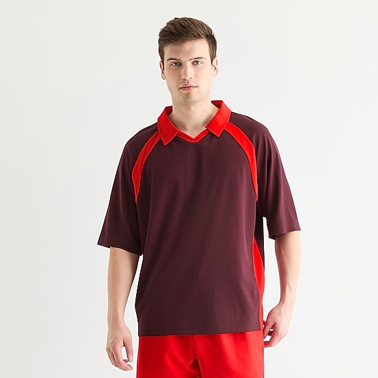 Xersion Jersey Mens Short Sleeve Polo Shirt
