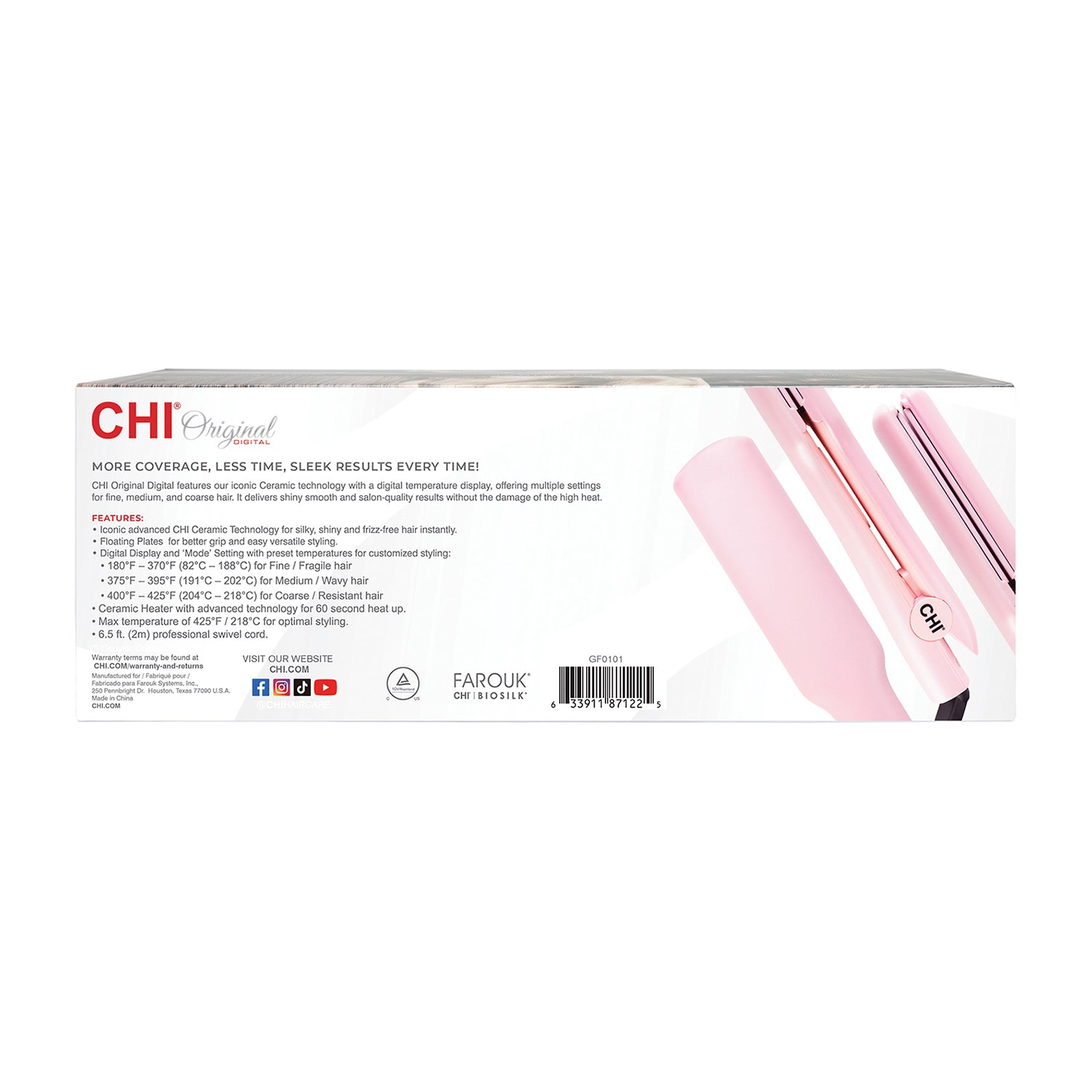 CHI Ballerina 1 1/2" Flat Iron