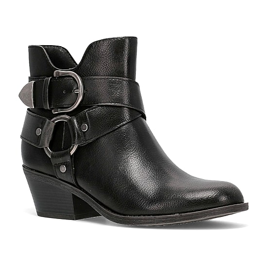 Frye and Co. Womens Bellame Stacked Heel Booties