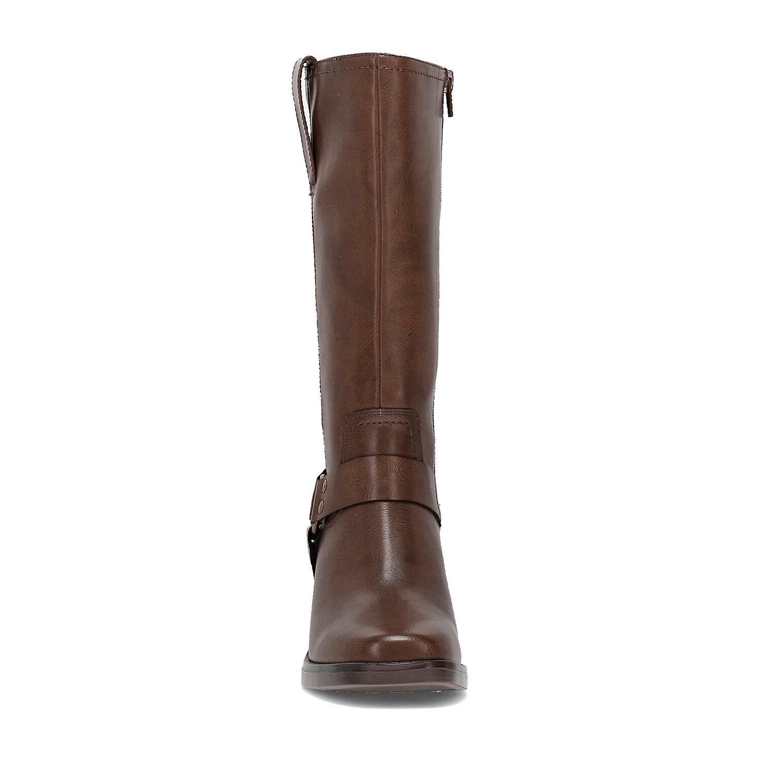 Frye and Co. Womens Nica Stacked Heel Motorcycle Boots