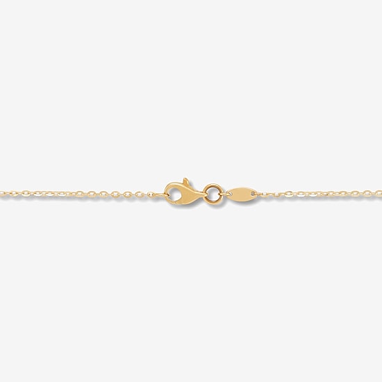LIMITED QUANTITIES! Womens 14K Gold Round 18 Inch Zodiac Pendant Necklace