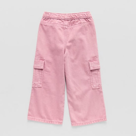Okie Dokie Toddler & Little Girls Wide Leg Jean