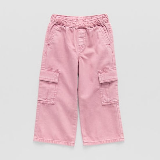 Okie Dokie Toddler & Little Girls Wide Leg Jean