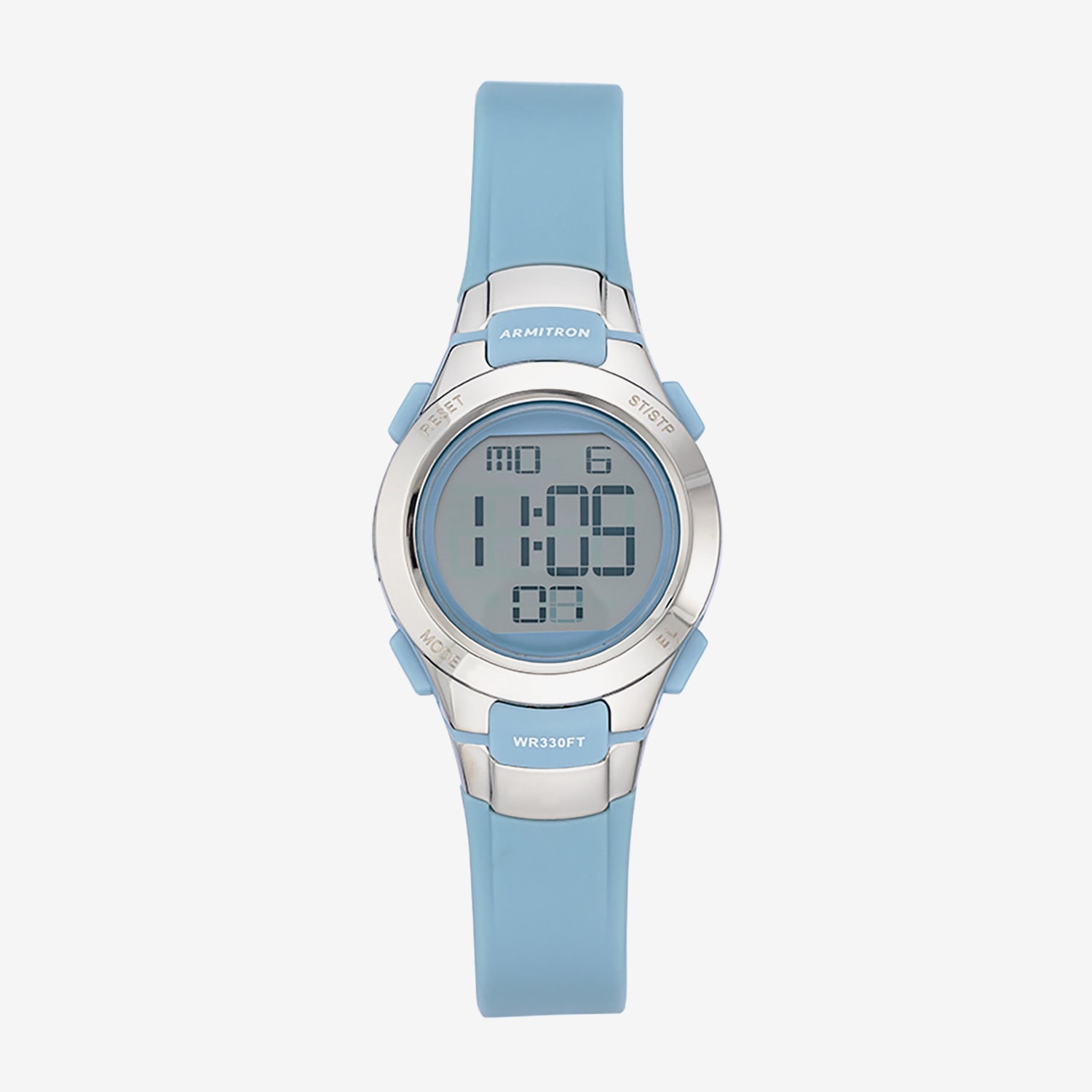 Armitron Womens Digital Blue Strap Watch 45/7012lbl
