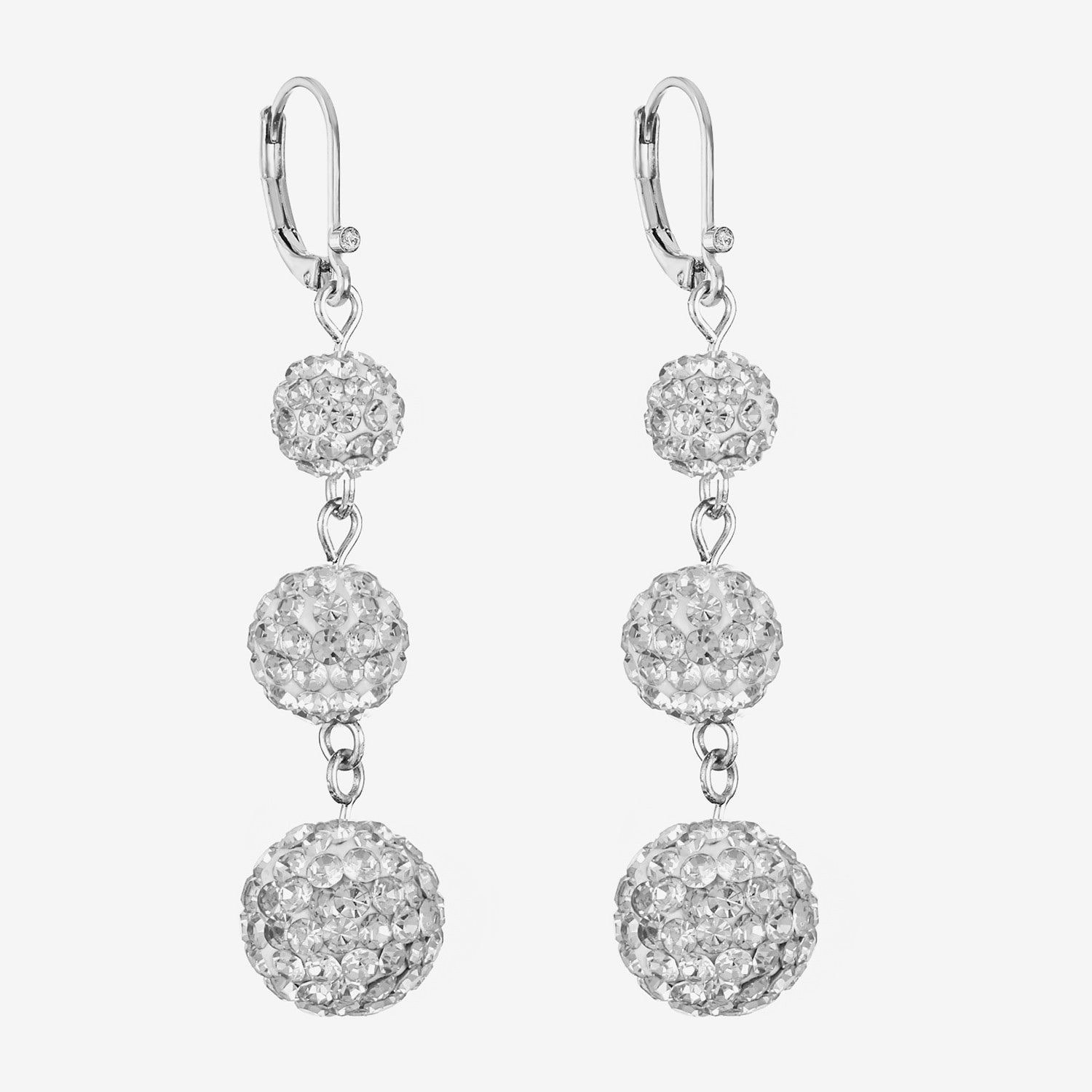 Monet Jewelry Womens Glass Round Drop Earrings