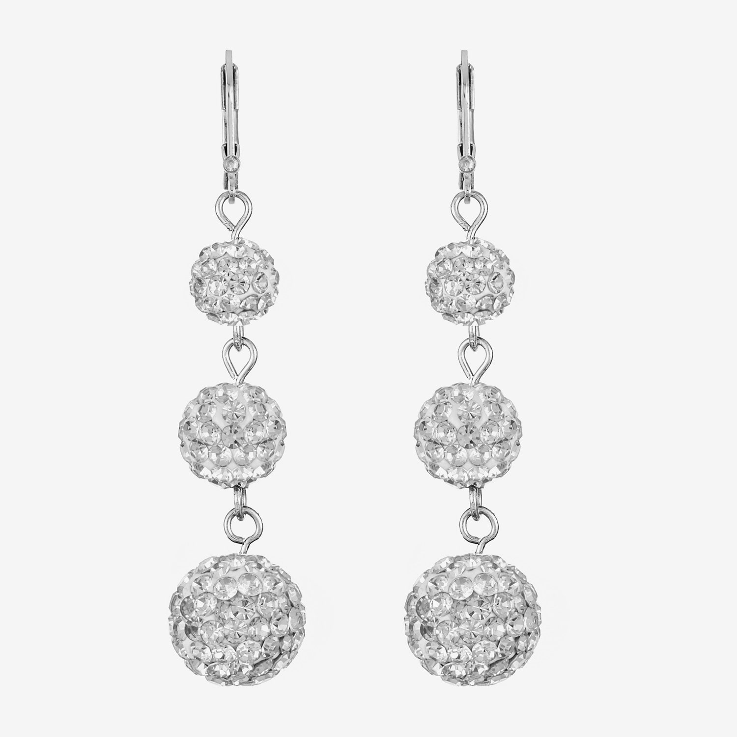 Monet Jewelry Womens Glass Round Drop Earrings