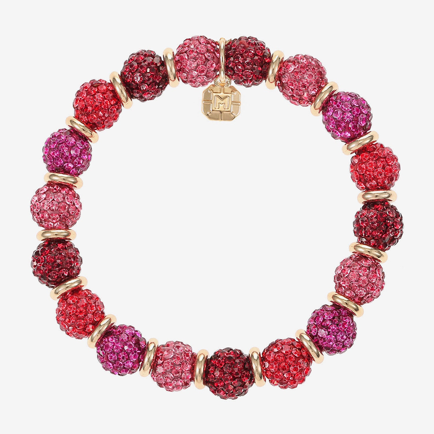 Monet Jewelry Womens Glass Cuff Bracelet