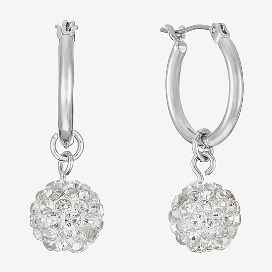 Monet Jewelry Womens Glass Hypoallergenic Drop Earrings