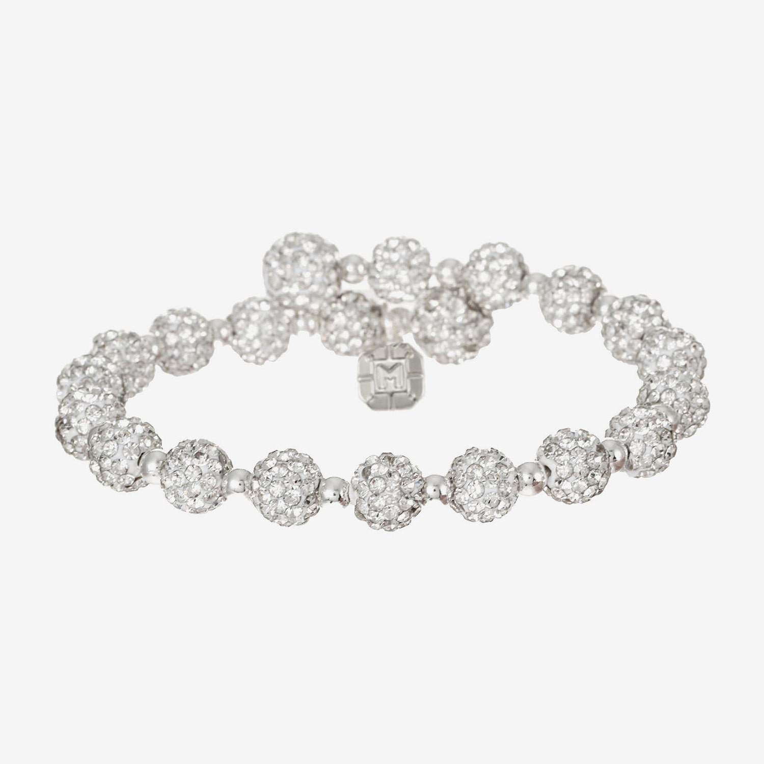 Monet Jewelry Womens Glass Stretch Bracelet