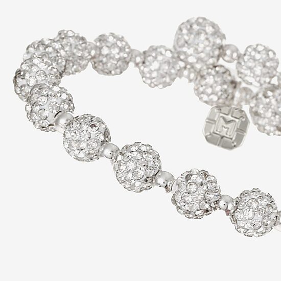 Monet Jewelry Womens Glass Stretch Bracelet