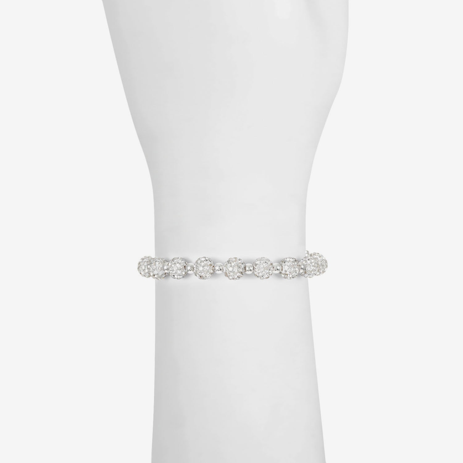 Monet Jewelry Womens Glass Stretch Bracelet