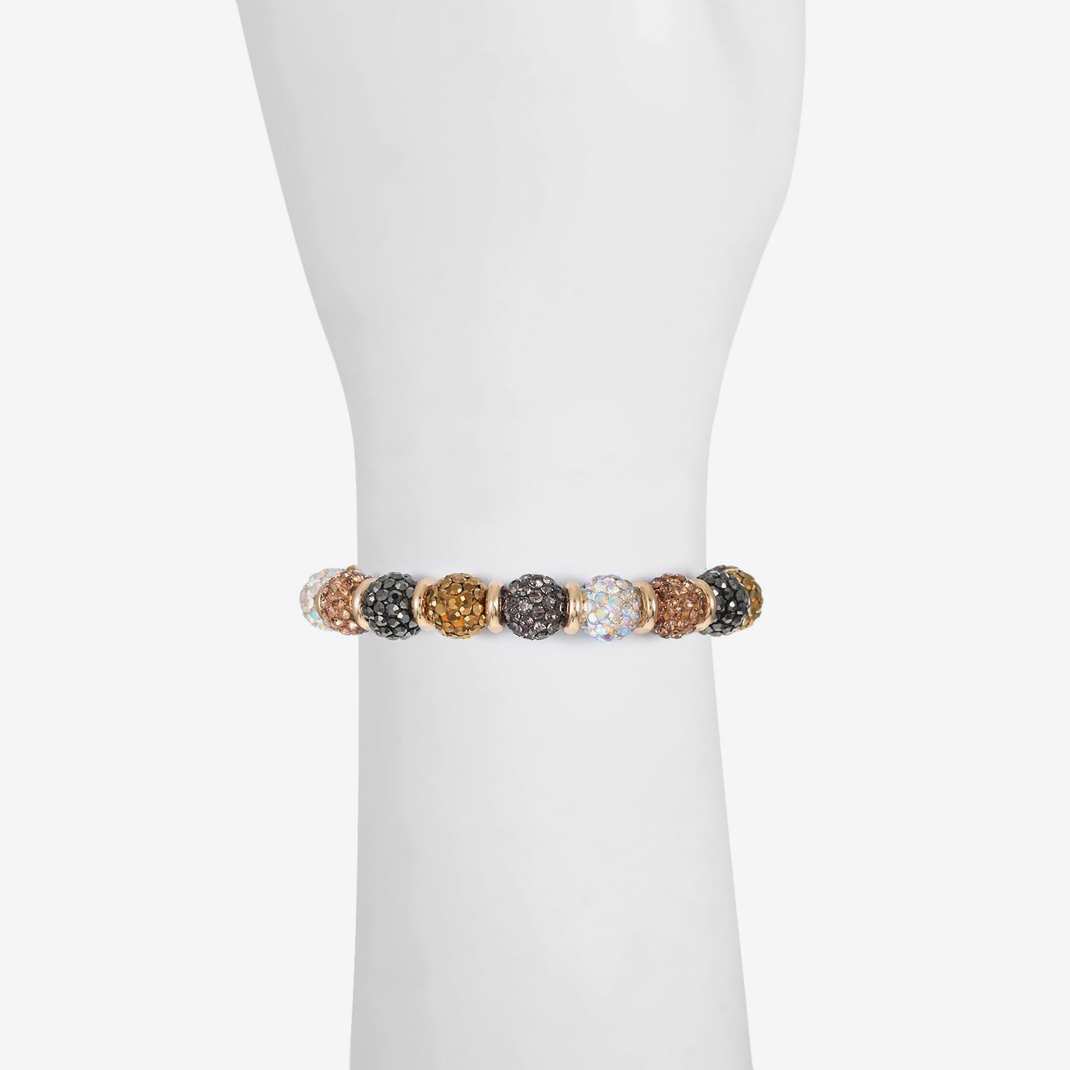 Monet Jewelry Womens Glass Cuff Bracelet