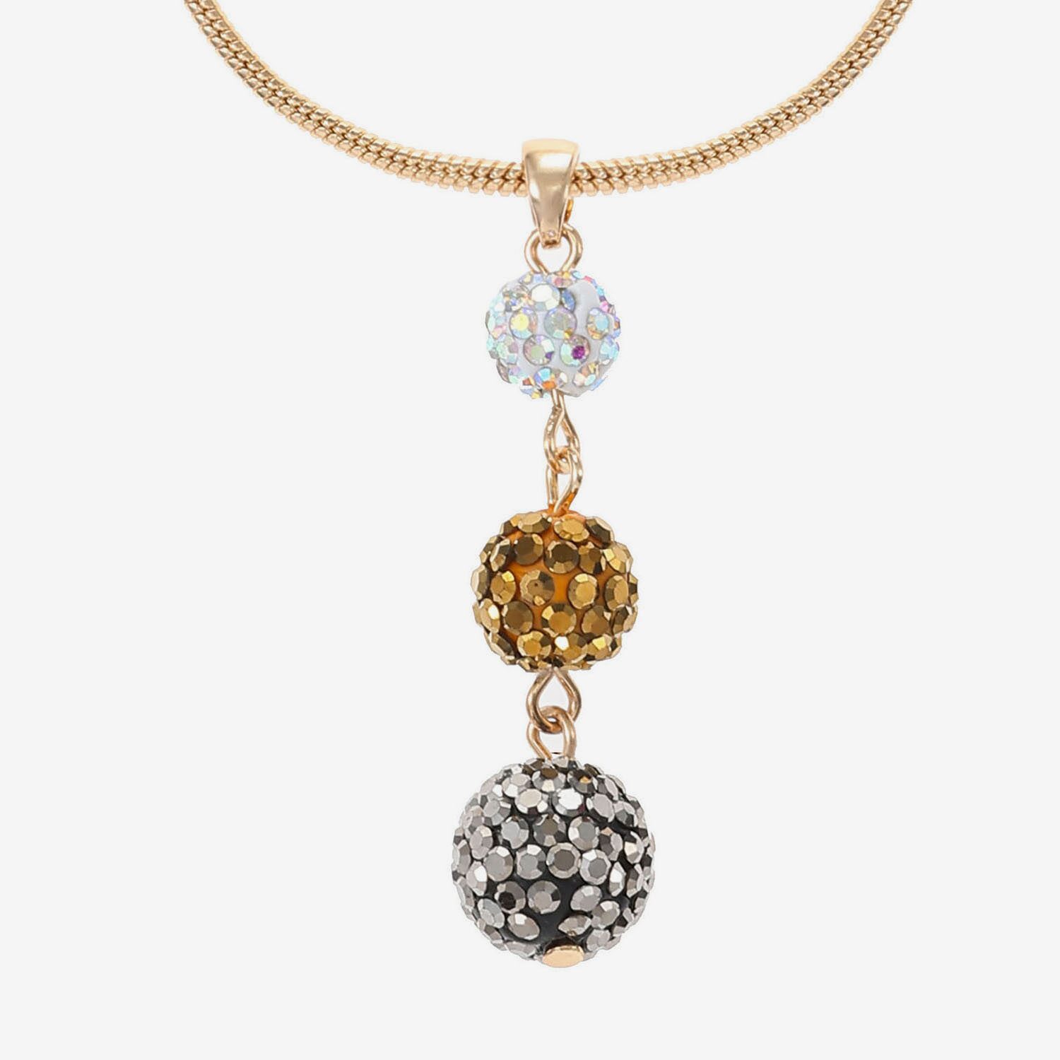 Monet Jewelry Womens Glass 17 Inch Pendant Necklace