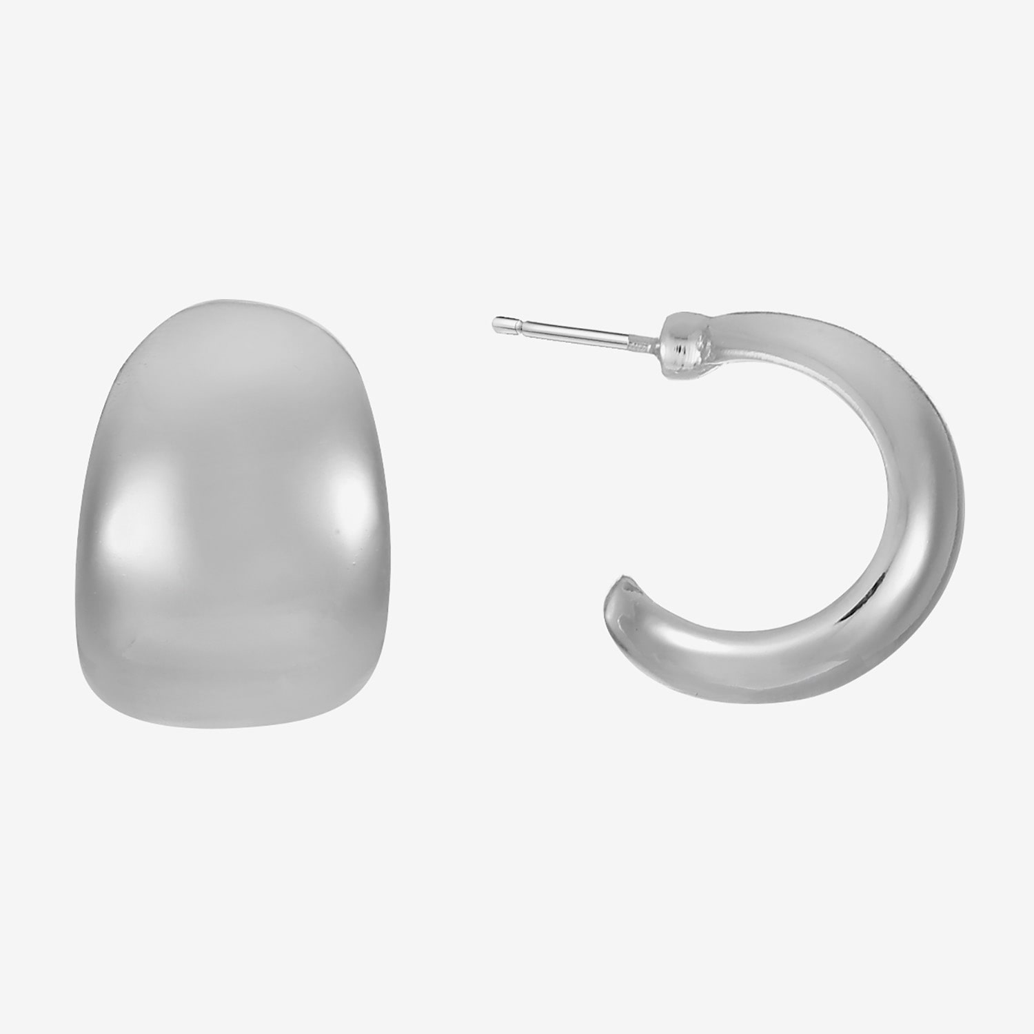 Liz Claiborne Womens 19mm Hypoallergenic Hoop Earrings