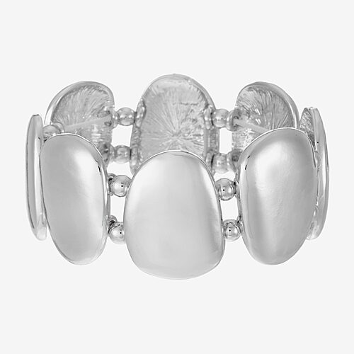 Liz Claiborne Womens Stretch Bracelet In Silver