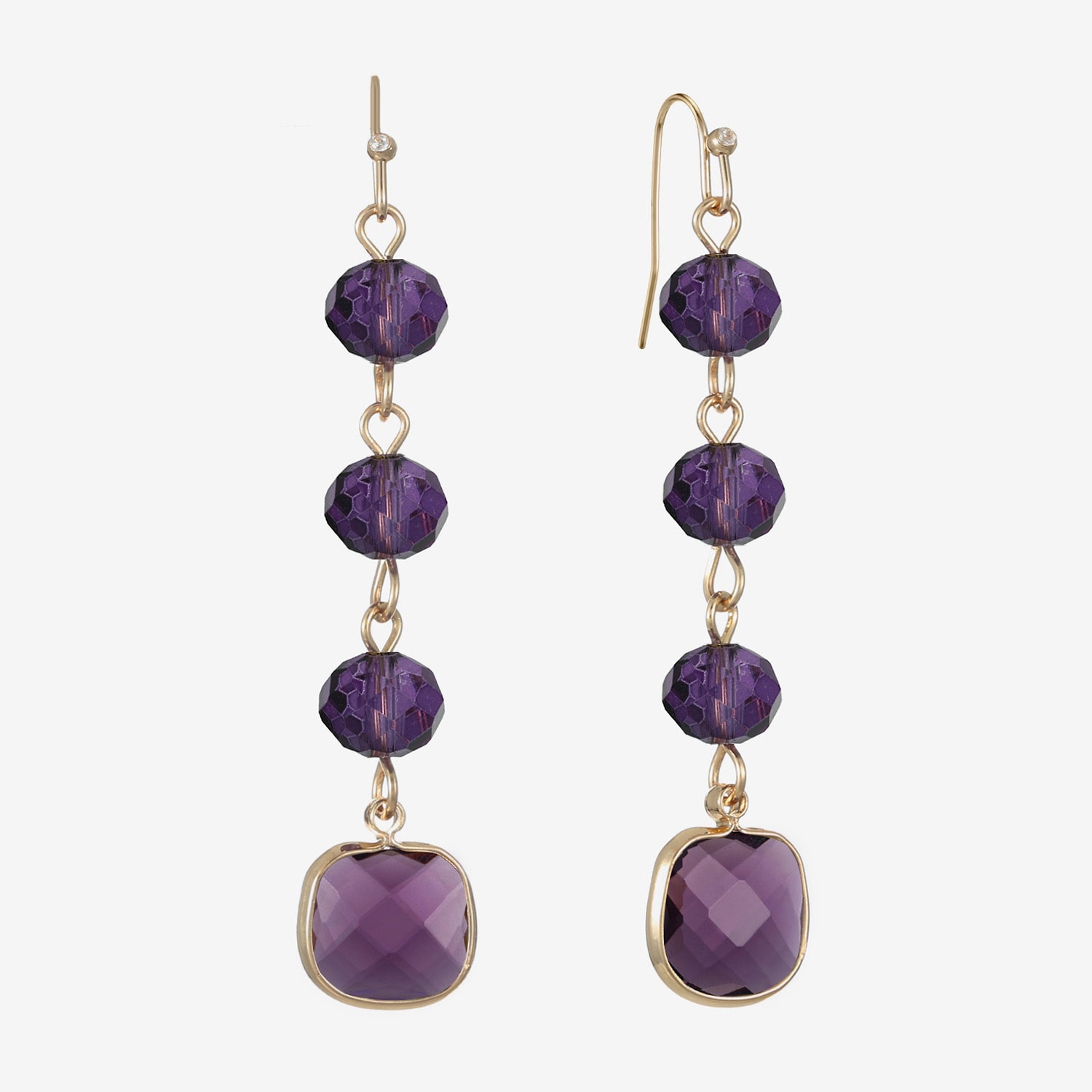Liz Claiborne Womens Drop Earrings