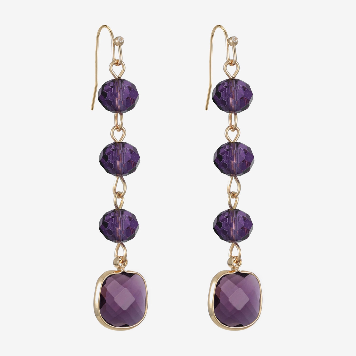 Liz Claiborne Womens Drop Earrings