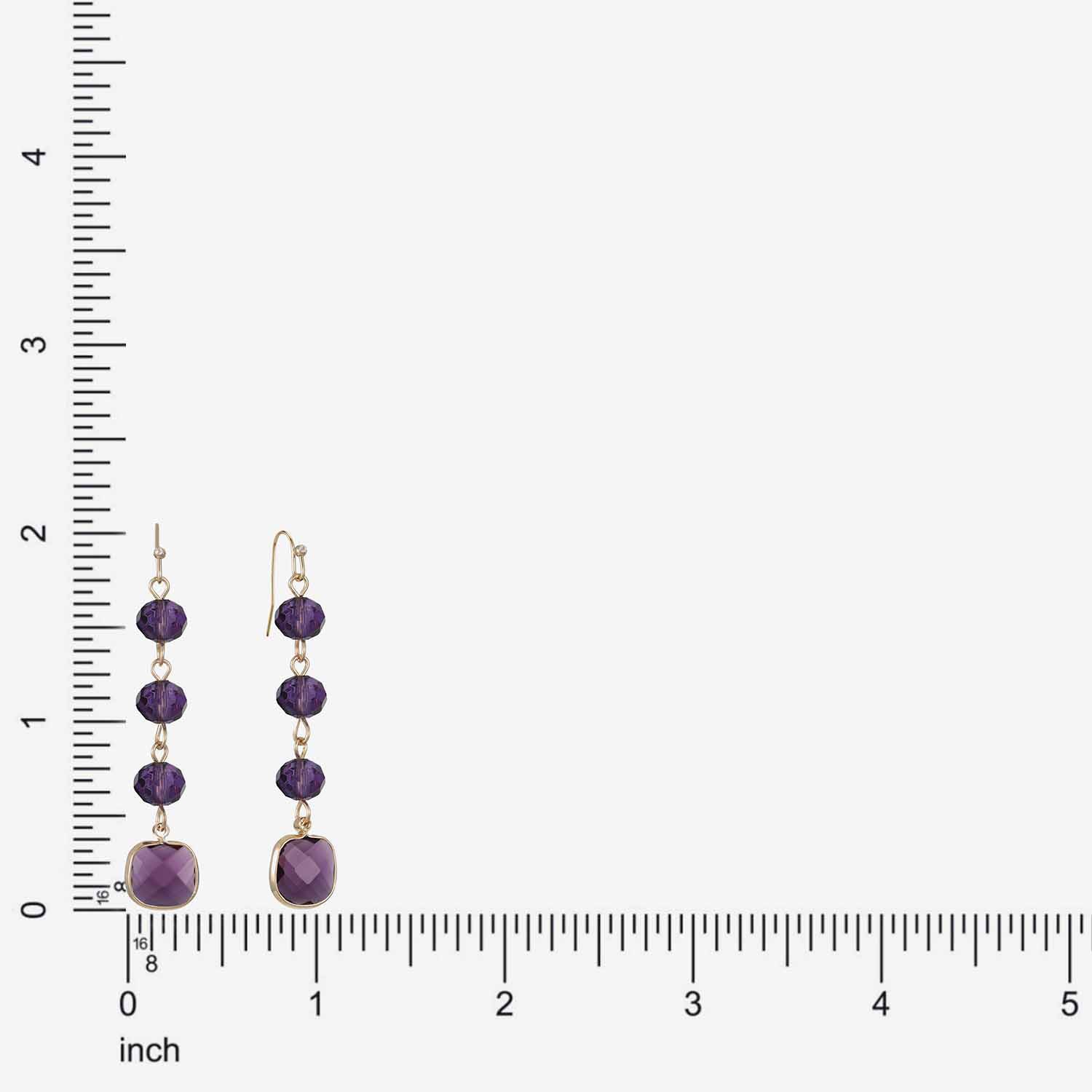 Liz Claiborne Womens Drop Earrings
