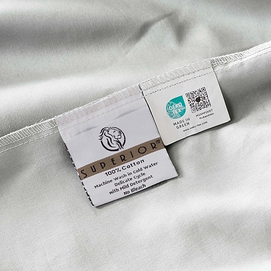 SUPERIOR® Pavo Refined Z Hem 700tc Deep Pocket Sheet Set