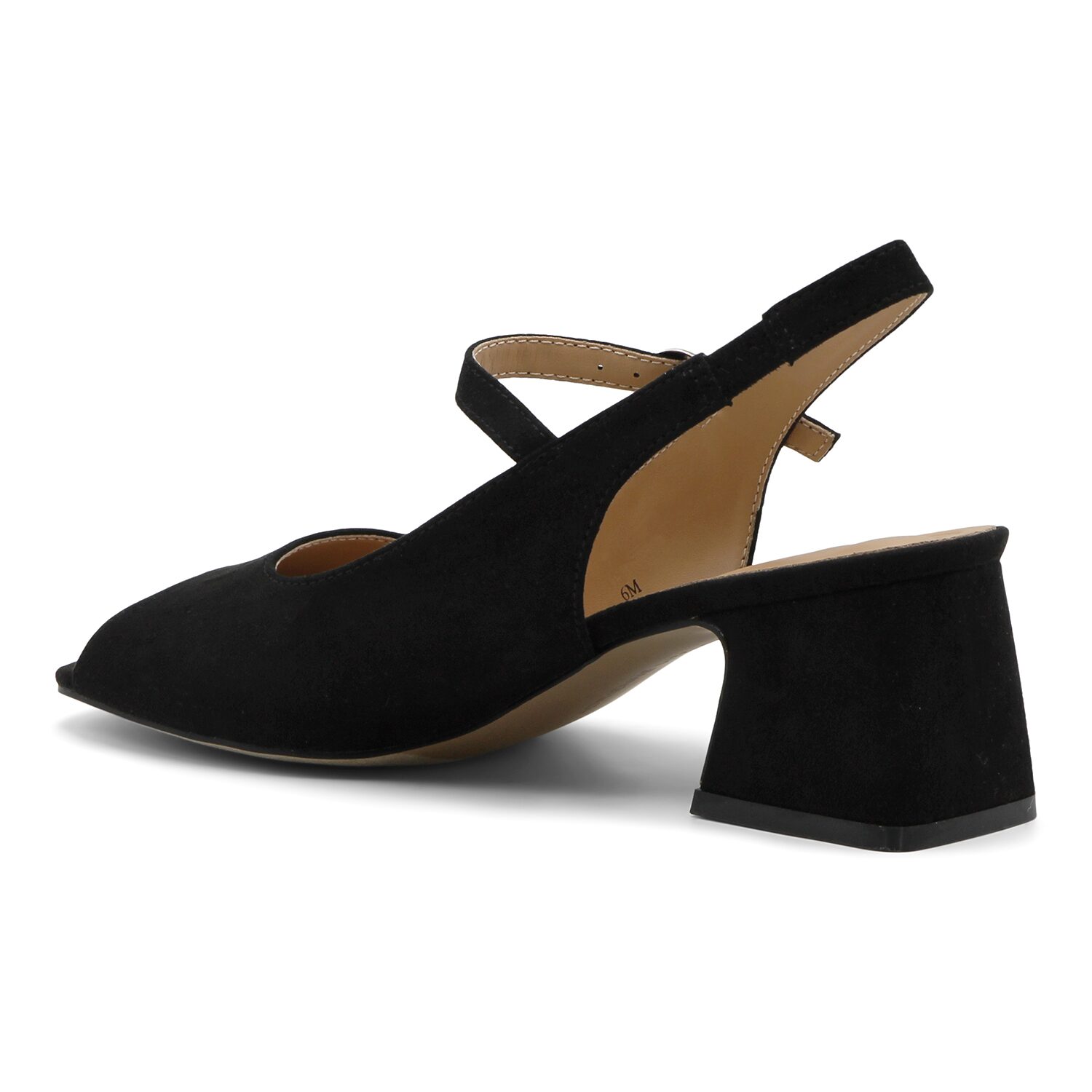 Adrienne Vittadini Av Torque Womens Square Peep Toe Chunky Heel Pumps