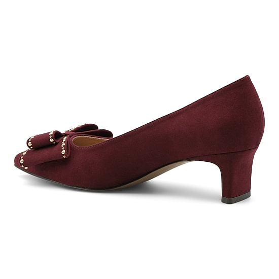 Adrienne Vittadini Sarong Womens Pointed Closed Toe Stacked Heel Pumps