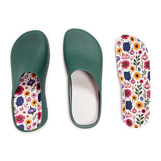Muk Luks Garden Womens Round Closed Toe Clogs