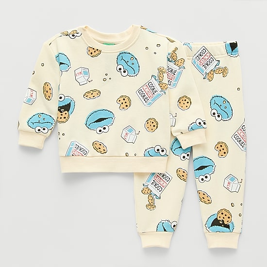 Baby Boys Sesame Street Knit 2-pc. Pant Set