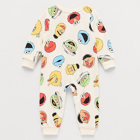 Baby Boys Sesame Street Long Sleeve Romper