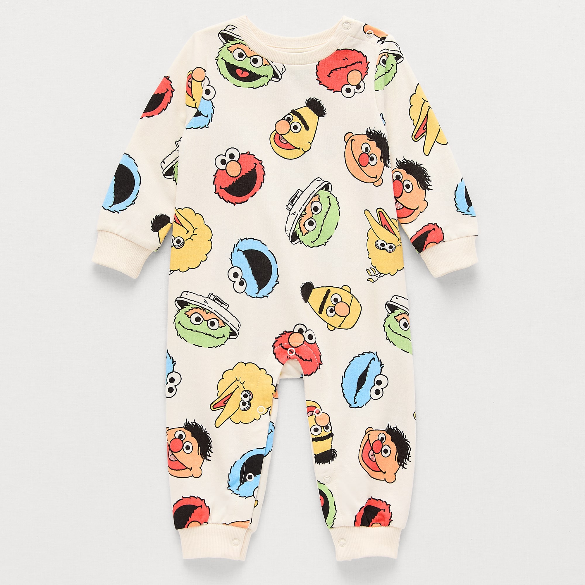 Baby Boys Sesame Street Long Sleeve Romper