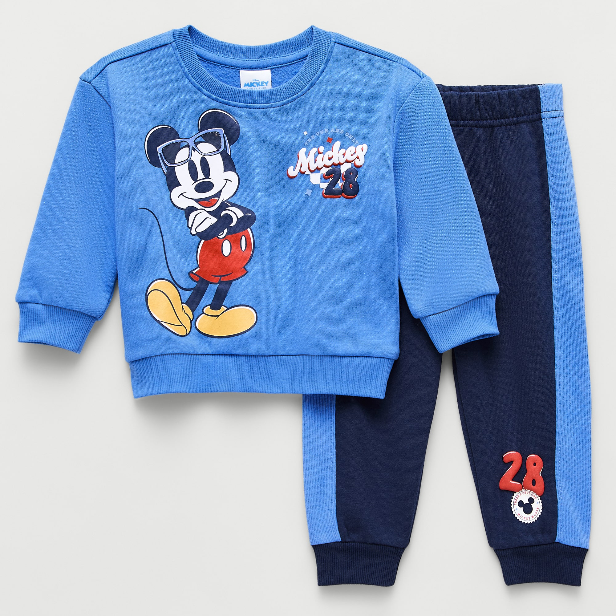 Baby Boys Mickey Mouse 2-pc. Pant Set