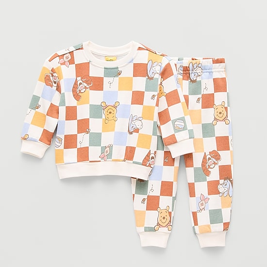 Baby Boys Winnie The Pooh Knit 2-pc. Pant Set