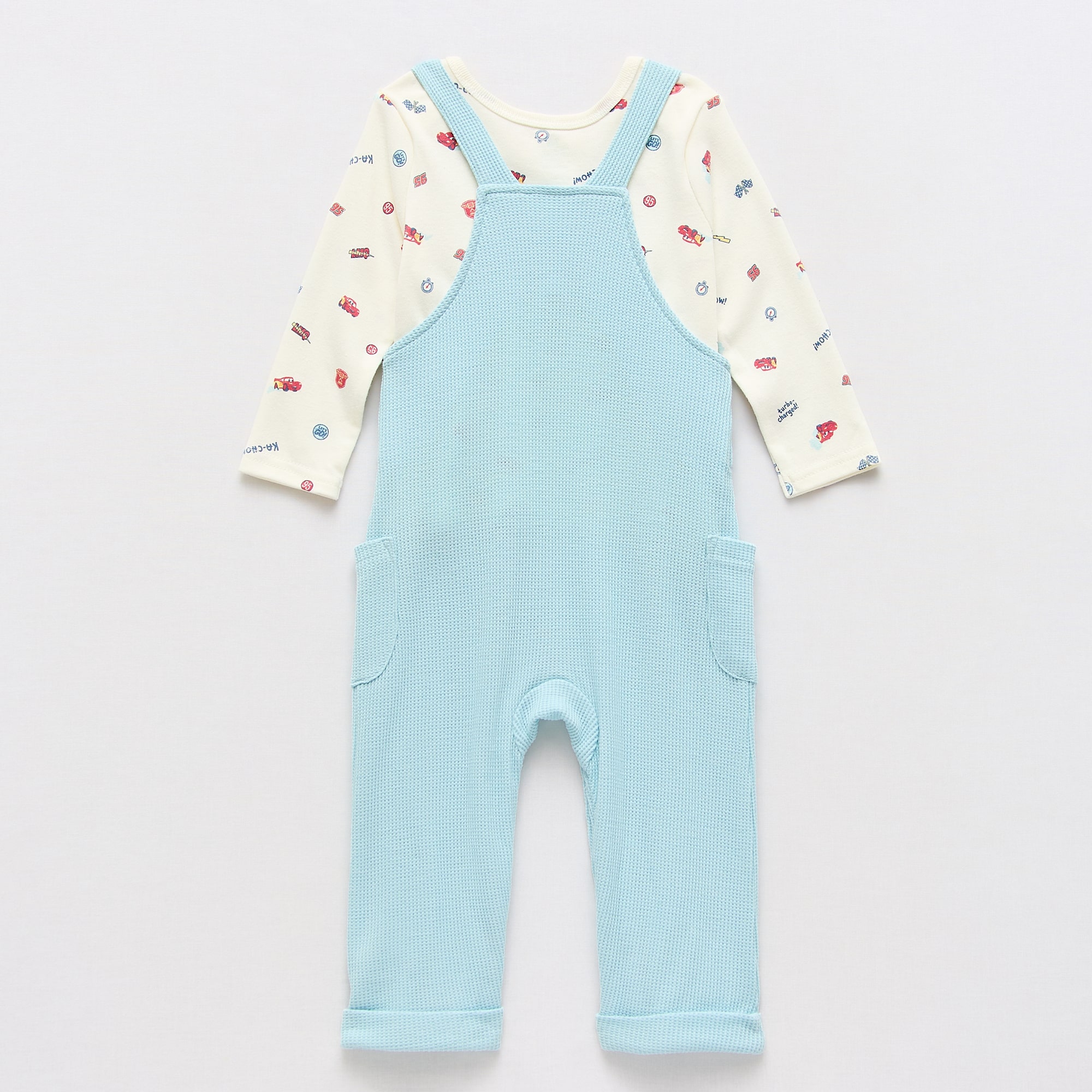 Baby Boys 3-pc. Jumpsuit Set