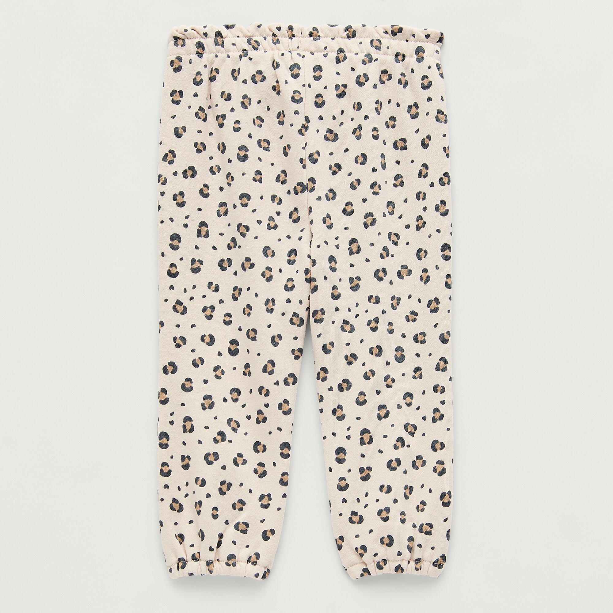 Okie Dokie Baby Girls Cinched Regular Fit French Terry Pull-On Pant