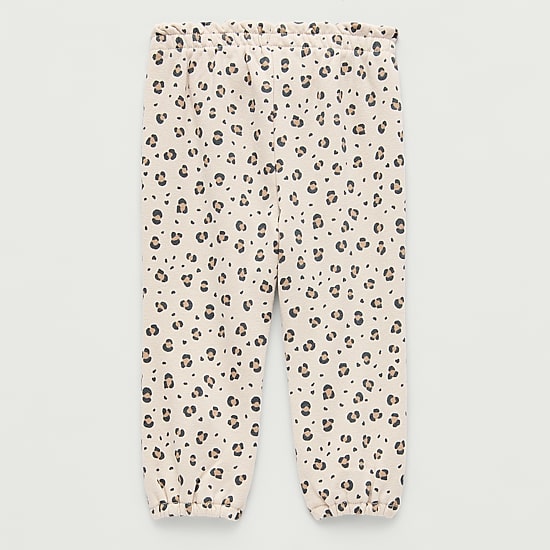 Okie Dokie Baby Girls Cinched Regular Fit French Terry Pull-On Pant