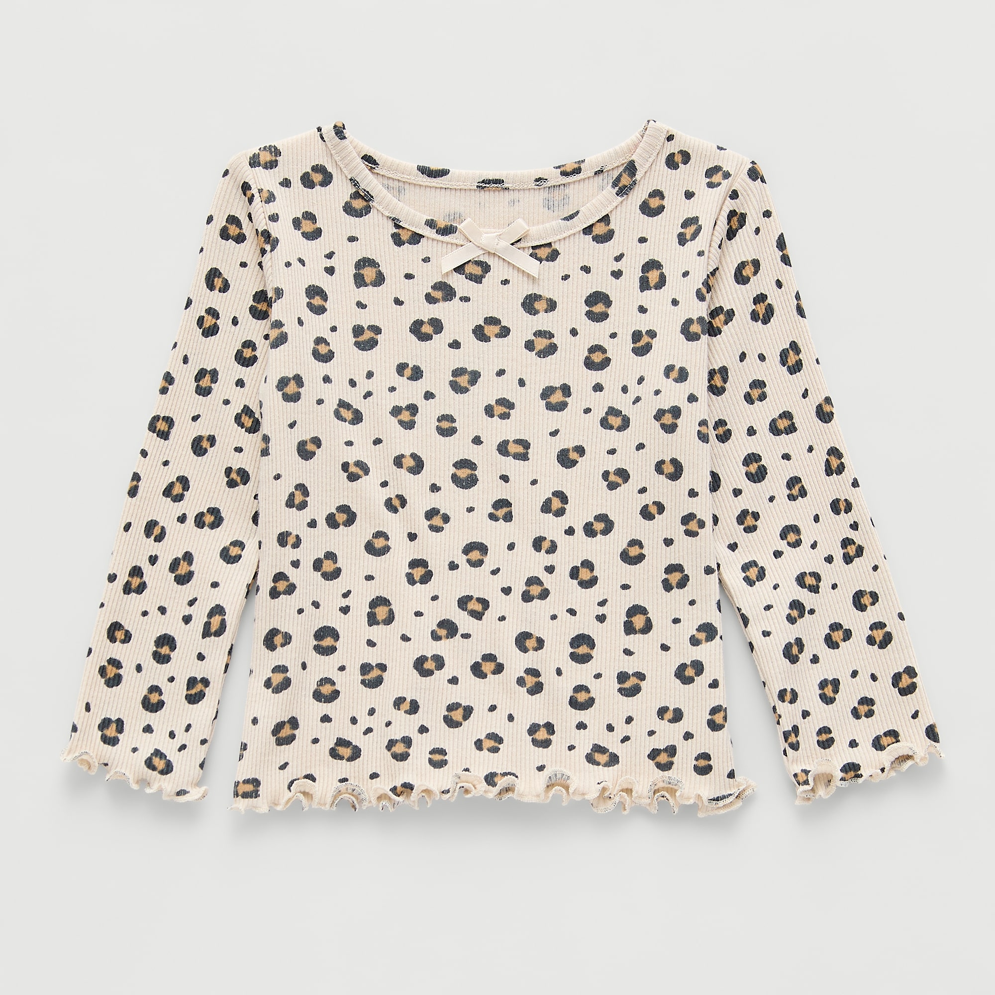 Okie Dokie Baby Girls Crew Neck Long Sleeve T-Shirt
