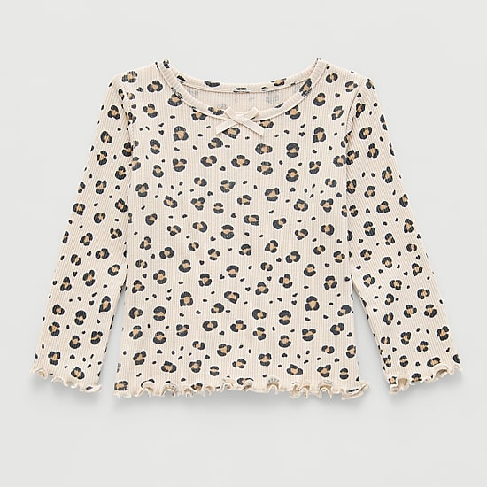 Okie Dokie Baby Girls Crew Neck Long Sleeve T-Shirt