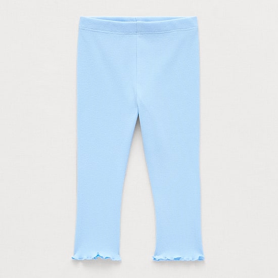 Okie Dokie Baby Girls Straight Full Length Leggings