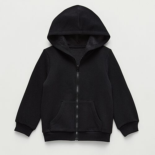 Okie Dokie Babies' Toddler & Little Boys Fleece Jacket In Black