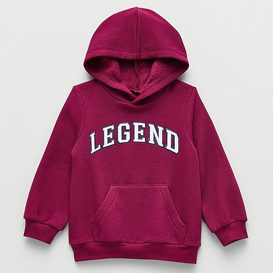 Okie Dokie Toddler & Little Boys Long Sleeve Fleece Hoodie