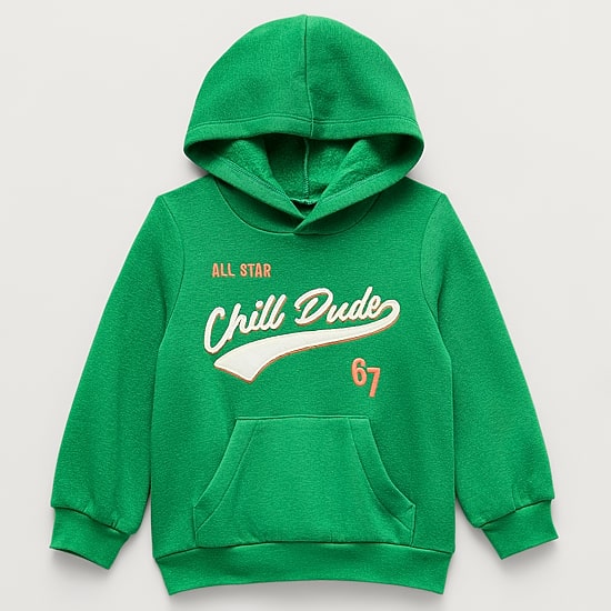 Okie Dokie Toddler & Little Boys Long Sleeve Fleece Hoodie