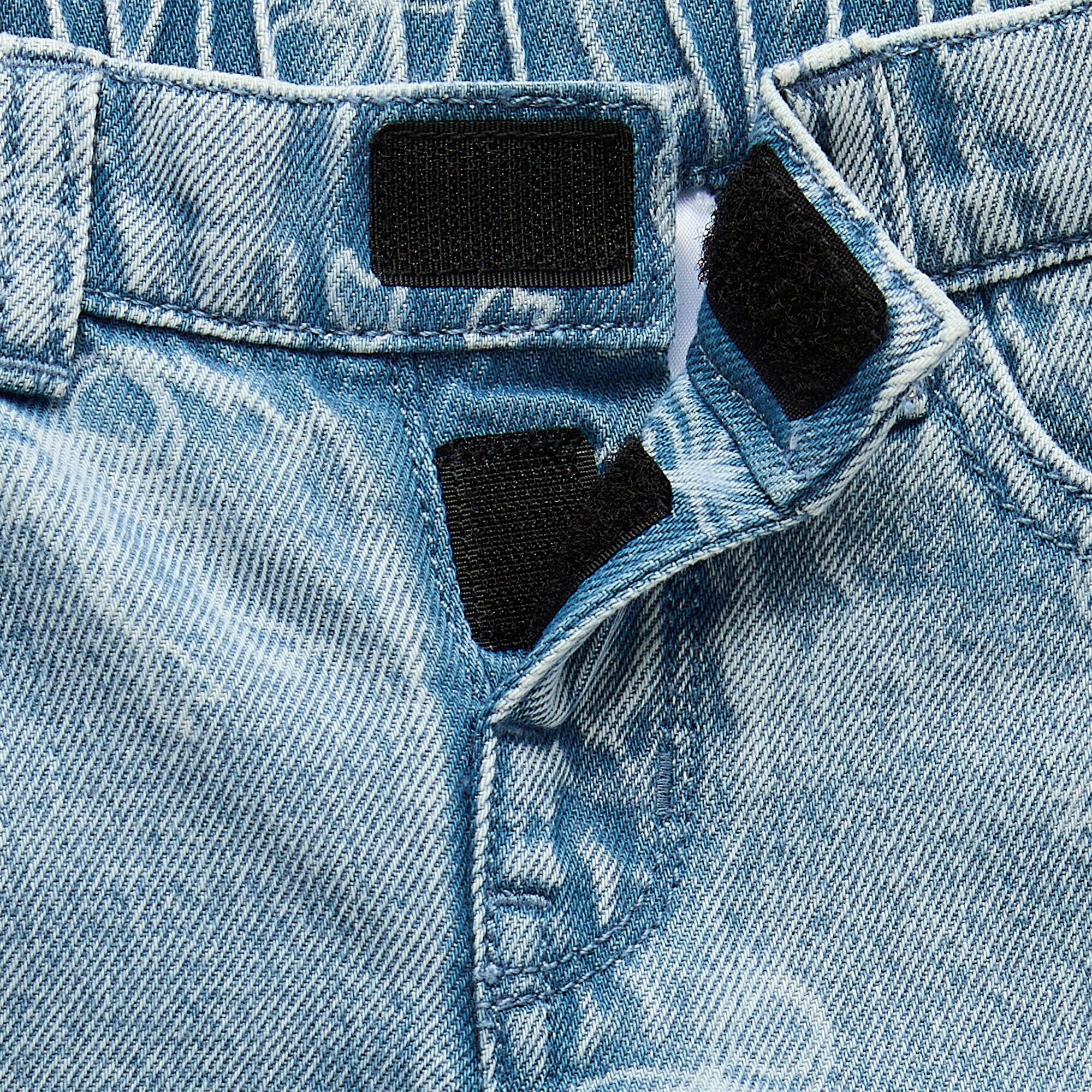 Okie Dokie Toddler Girls Adaptive Wide Leg Jean