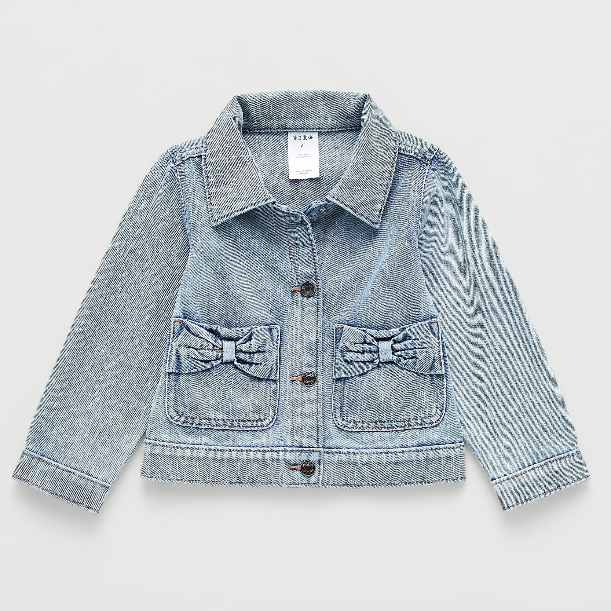 Okie Dokie Toddler & Little Girls Denim Jacket