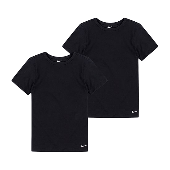 Nike Undershirts Boys 2 Pack Short Sleeve Crew Neck T-Shirt