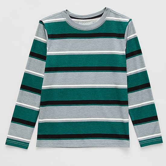 Thereabouts Little & Big Kid Boys Crew Neck Long Sleeve T-Shirt